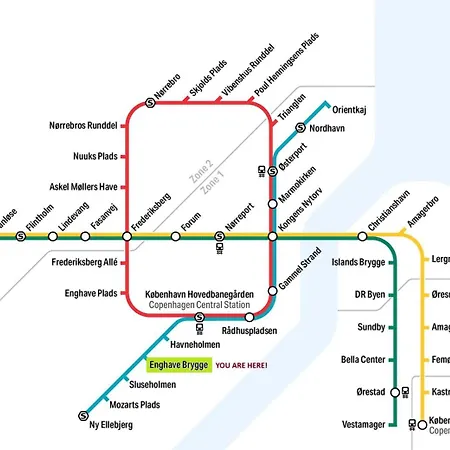 公寓 Spacious 120 Metres From Metro